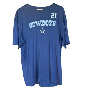 Dallas Cowboys Elliott #21 Tee Shirt Sz‎ 2XL